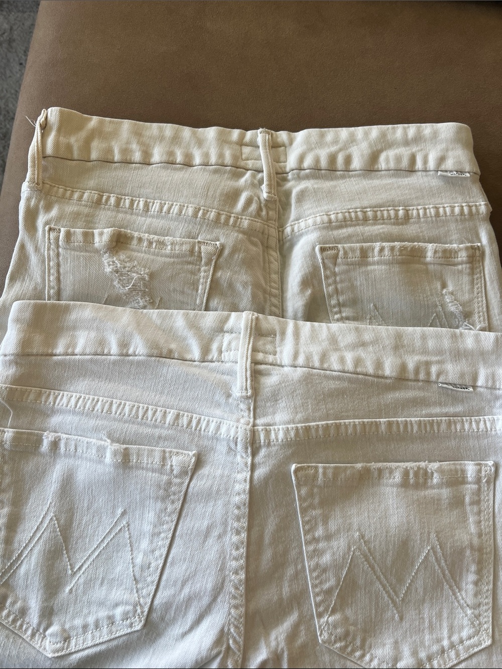 MOTHER White Skinny Jeans Bundle